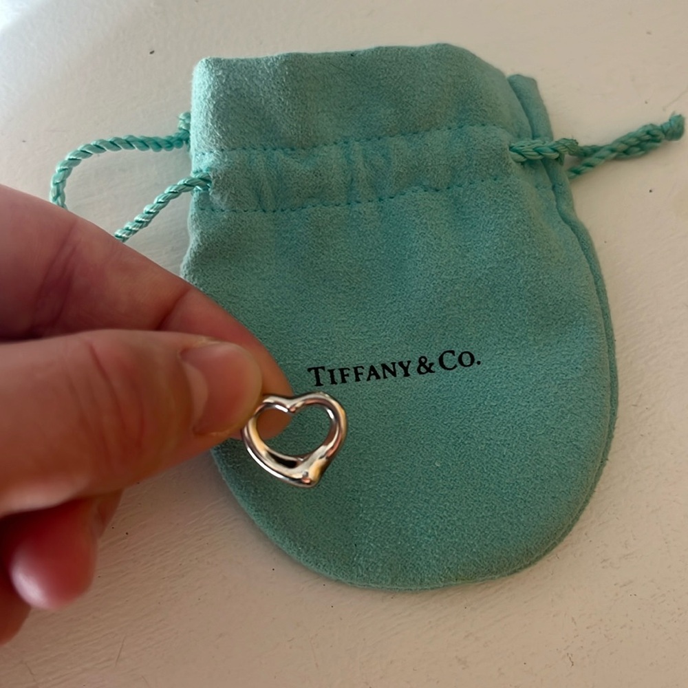 Tiffany heart necklace without chain
